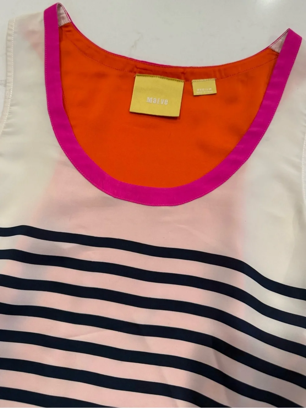 Maeve Racerback Blouse, Size M